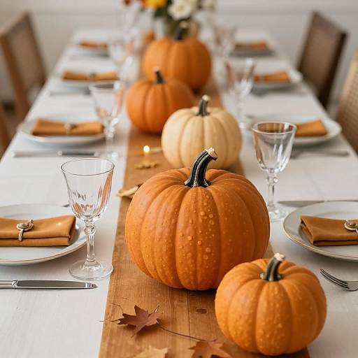 Elegant Fall Tablescape with Pumpkin Tureens