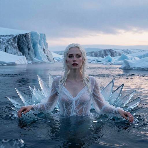 Ethereal Arctic Water Spirit