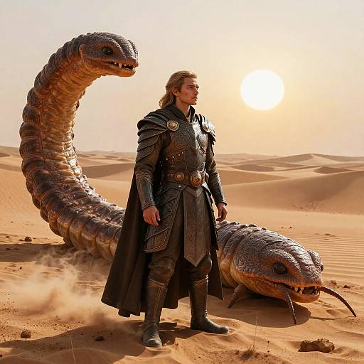 Leto Atreides II Man-Worm Fusion