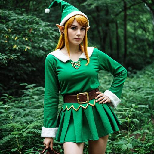 Elf-Inspired Link Cosplay Costume Idea