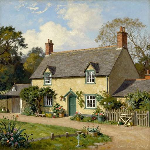 Tennyson's Cottage at Roundhurst 1905