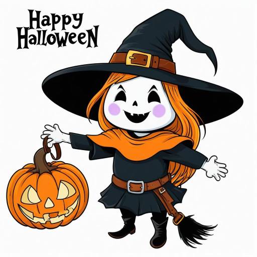 Halloween Witch Hat and Accessories Design
