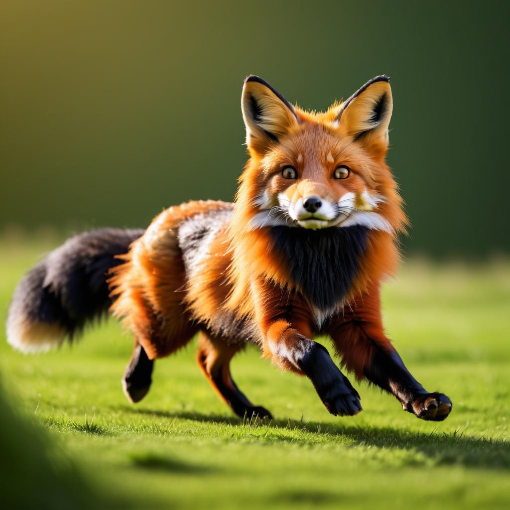 Dynamic Chase of a Fox and Rabbit