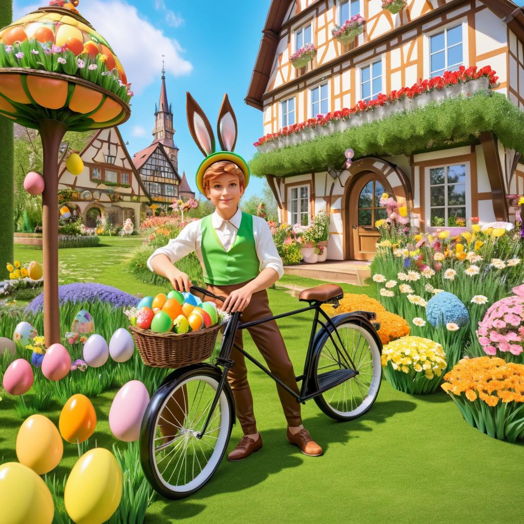 Colorful Easter Fantasy in Germany