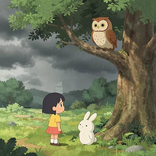 Lina and Pluisje's Enchanted Adventure