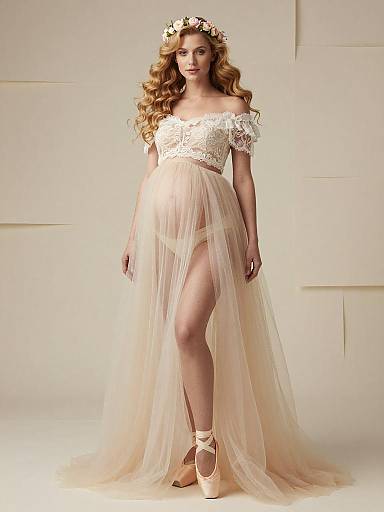 Ethereal Fetish Maternity Fairy Couture