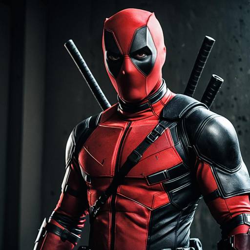 Vibrant Deadpool Cosplay Costume Showcase