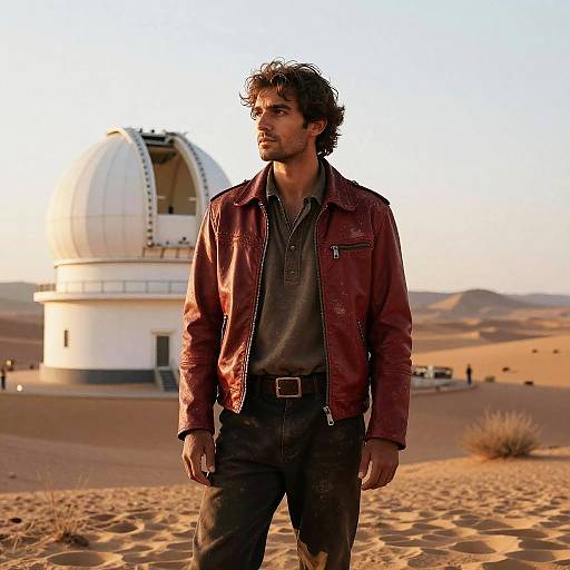 Nomadic Astrologer Near Desert Observatory