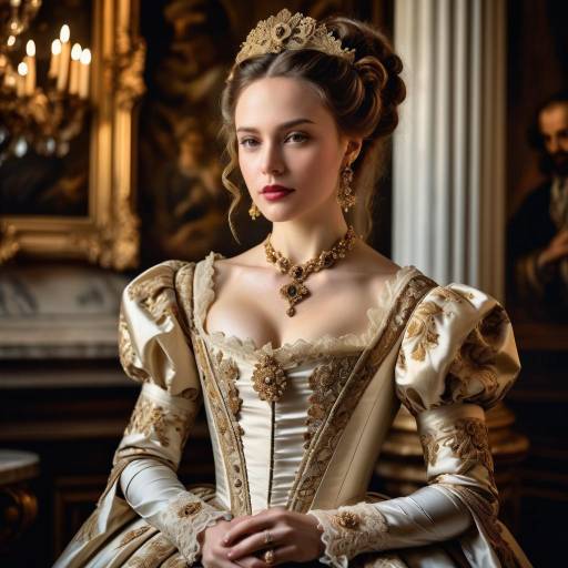 Elegant Baroque Portrait of a Woman