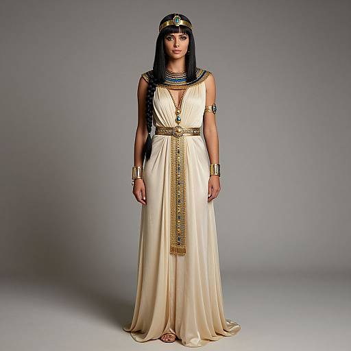 Cleopatra Costume With Jewelry
