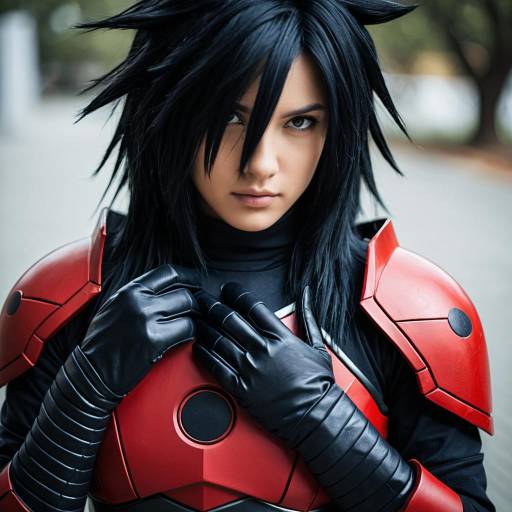 Sleek Madara Uchiha Cosplay Outfit