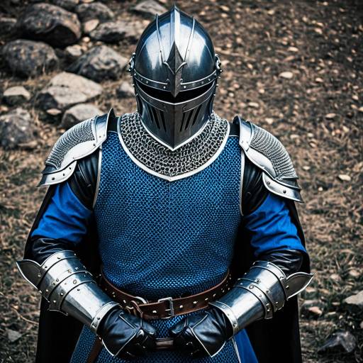 Sleek Knight Man Cosplay Outfit Design