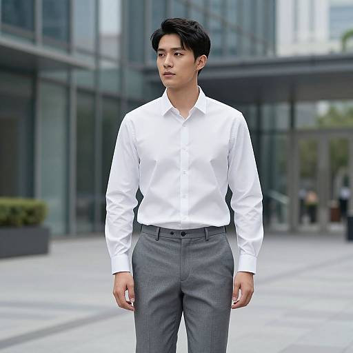 Stylish Young Professional City Outfit