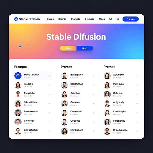 AI Creativity Dashboard Concept Art