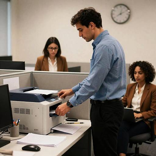 Engaged Team in Modern Office Setting