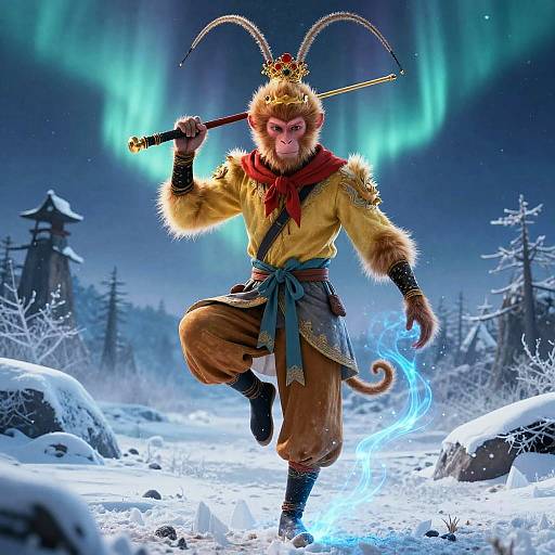 Sun Wukong as Spectral Shaman