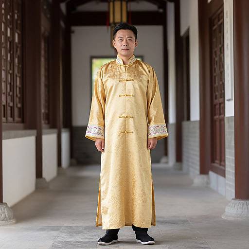 Man in Traditional Chinese Costume
