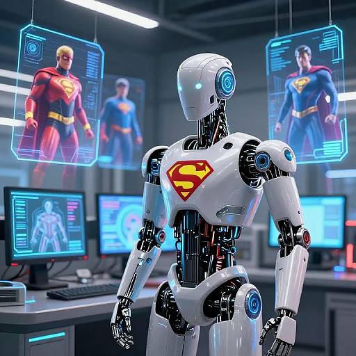 AI-Generated Superhero Story Tales