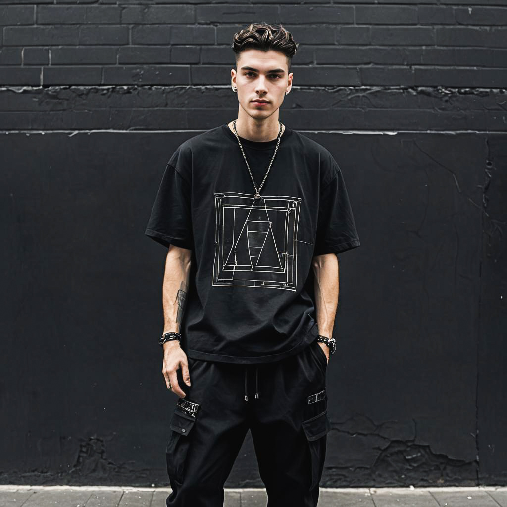 Edgy Black Street Style for Musicians