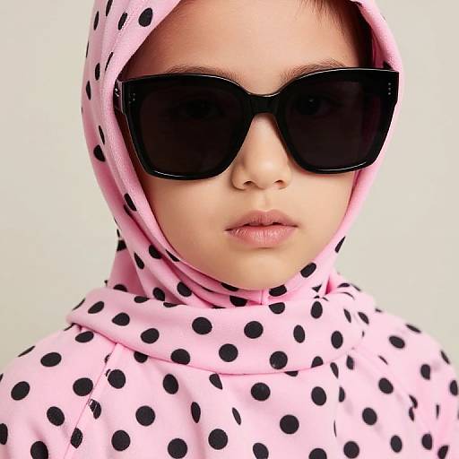 Stylish Pink Polka Dot Outfit