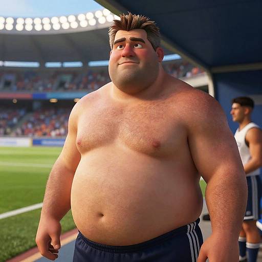 3D Photorealistic John Kruk Dugout Scene