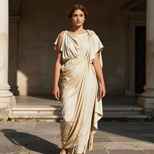 Cinematic Toga Portrait in Rome