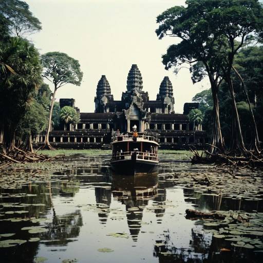 Cinematic Journey Through Ancient Ruins