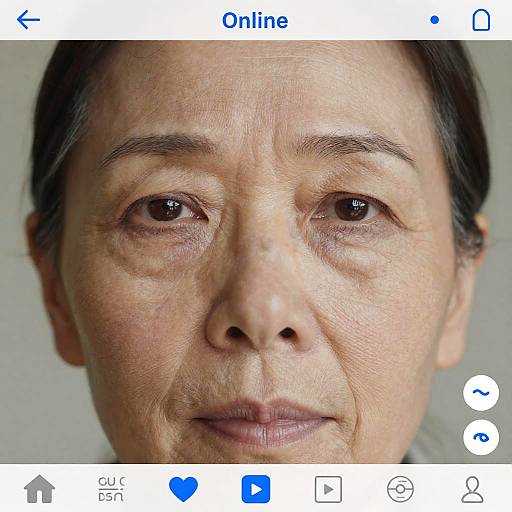 Aging Filter on High-Res Selfie