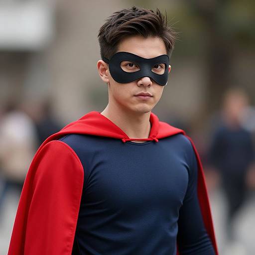 Realistic Male Villain Costume Portrait