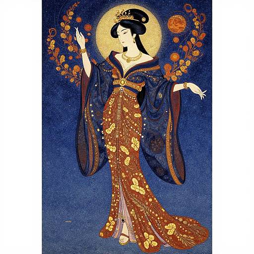Celestial Peanut Butter Princess Ukiyo-e