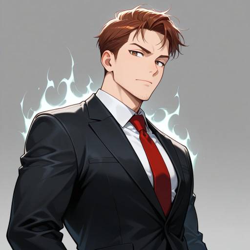 Stylish Gentleman's Poised Portrait Stylish Gentleman's Poised Portrait