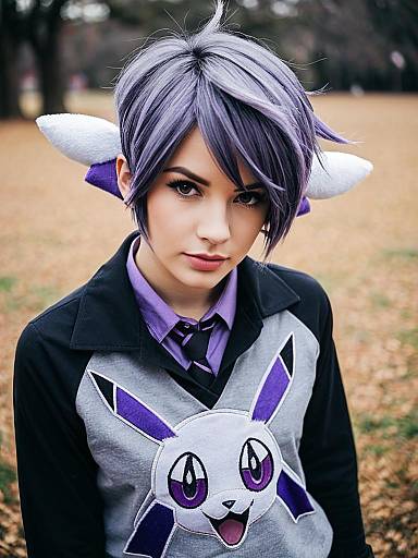 Lifestyle costume photo of Amethio (pokemon). Cosplay clothes