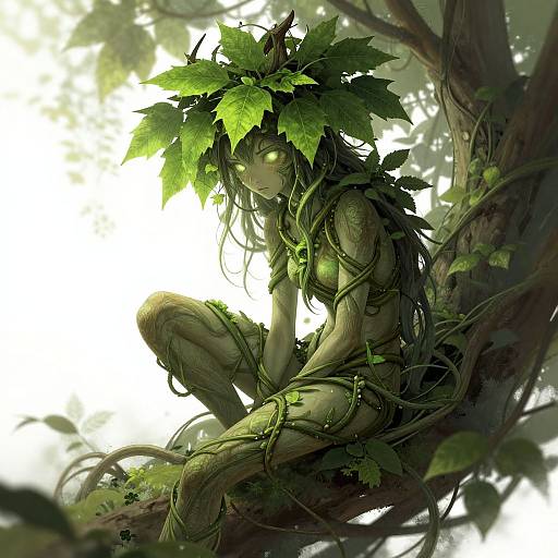 Mythical Woodland Creature Girl