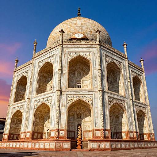360-Degree View of Ornate Building