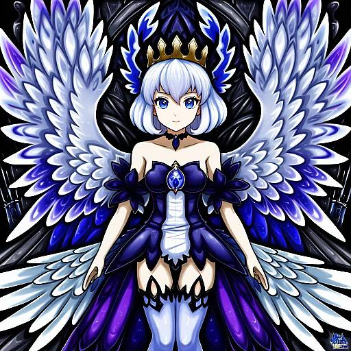 Illustration of Gwendolyn (odin sphere), odin sphere in the style of Keita naruzawa
