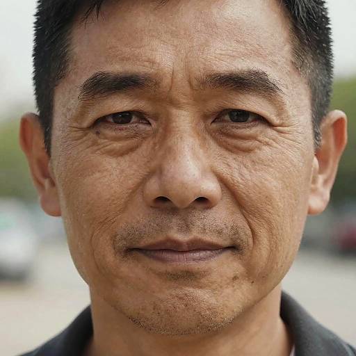 Mature Confident Rugged Man Portrait