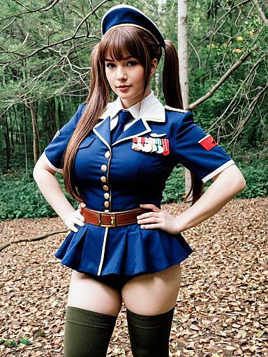 Cosplay photo of alicia melchiott. Costume clothes