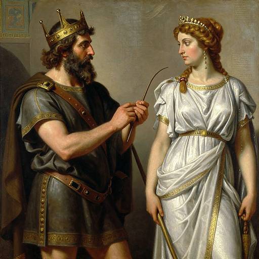 UV Unwrapping King Priam and Queen Hecuba