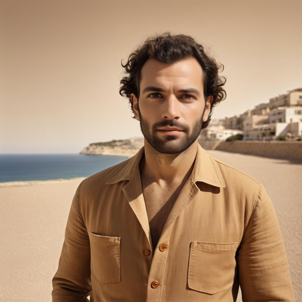 Vintage Portrait of Spanish Man by Avedon