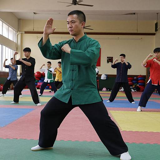 Wing Chun Martial Arts Pose