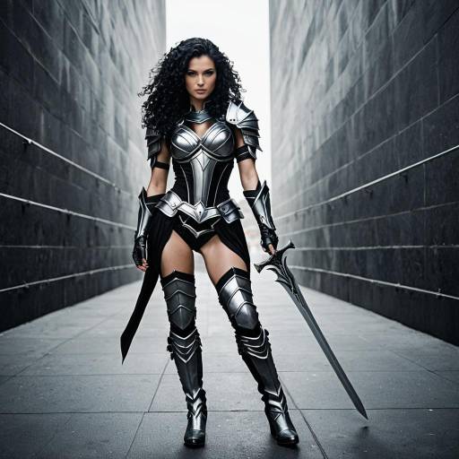 Elegant Lancer Scáithach Cosplay Concept