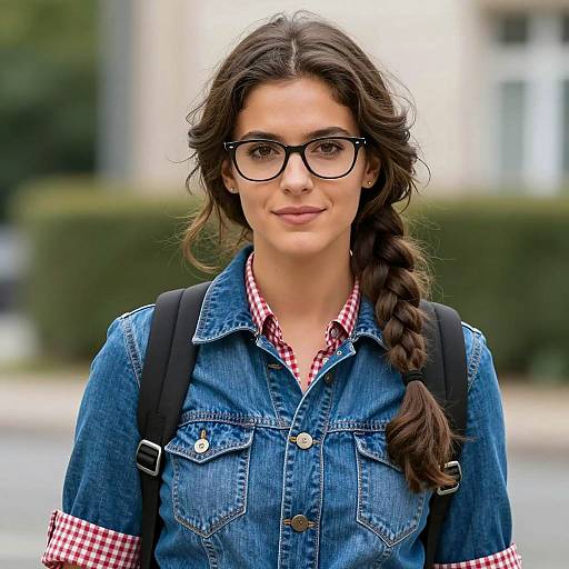 Modern Deb Costume Portrait of Woman