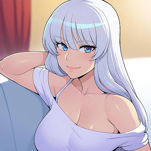 Illustration of Anzai romi, girls und panzer in the style of Greenmarine