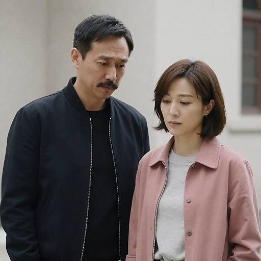 Intimate Portrait of a Couple Outdoors