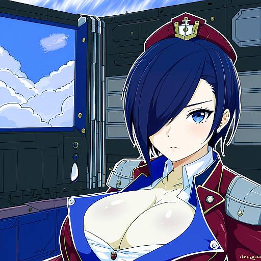 Illustration of Ark royal (azur lane), azur lane in the style of Tomato rice