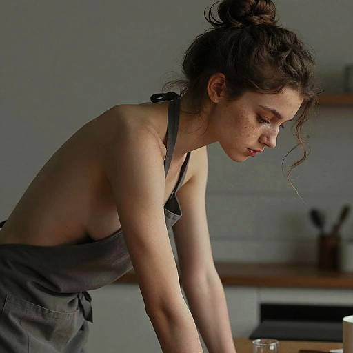 Cinematic Photorealistic Side Portrait