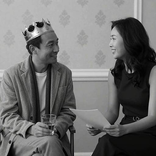 Candid Moments: A Regal Encounter