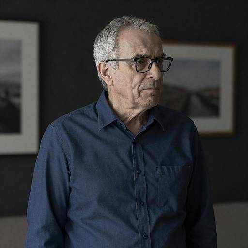 Intense Portrait of an Older Man