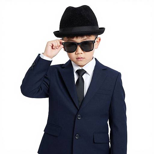 Stylish Gangster Costume Man
