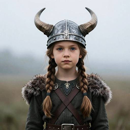 Victorious Viking Toddler Girl